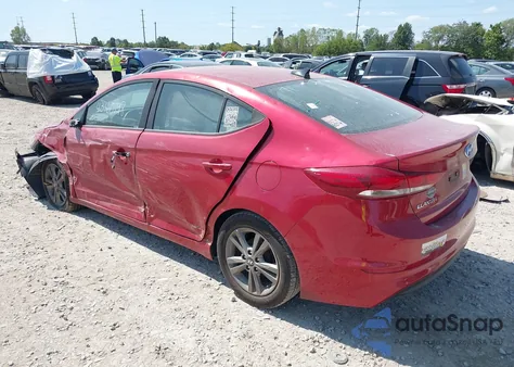 2017 Hyundai Elantra Se z USA, uszkodzony, nr VIN 5NPD84LF0HH104052